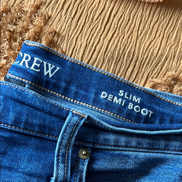 J. Crew Slim Demi Boot Crop ecojean 31P - Picture 2 of 7